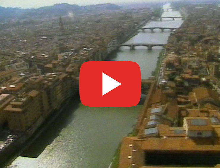 Vista aerea di Firenze